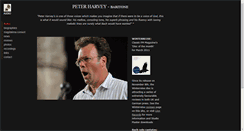 Desktop Screenshot of peterharvey.com